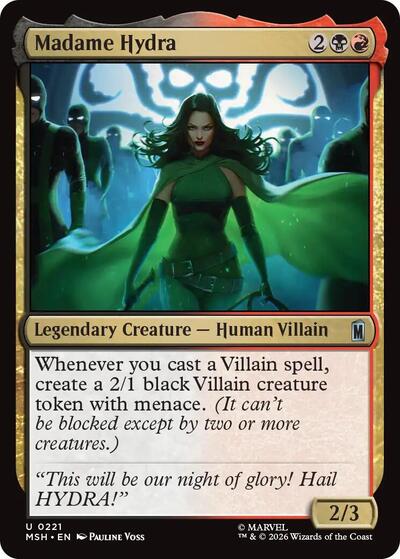 Madame Hydra (Marvel Super Heroes) Light Play
