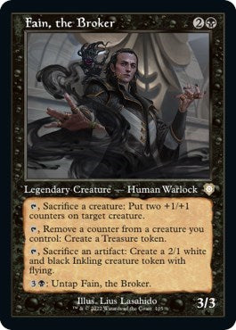 Fain, the Broker (Commander: The Brothers' War) Light Play