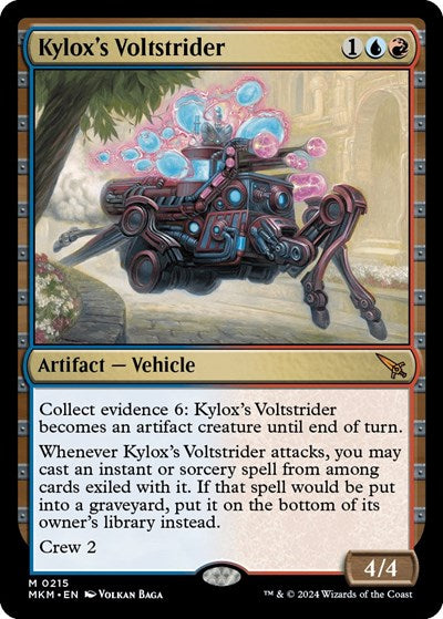 Kylox's Voltstrider (Murders at Karlov Manor) Light Play Foil