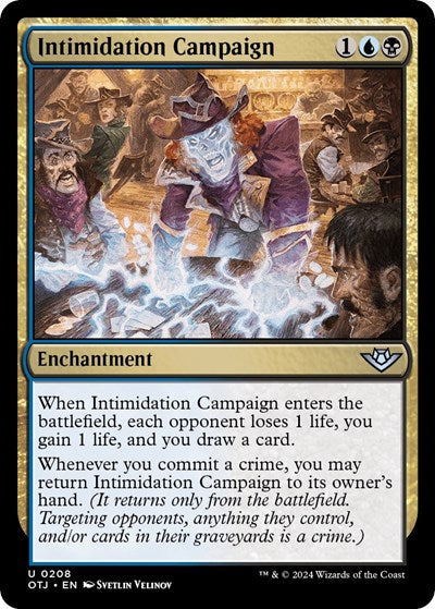Intimidation Campaign (Outlaws of Thunder Junction) Light Play