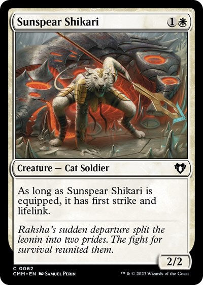 Sunspear Shikari (Commander Masters) Light Play