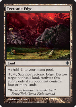 Tectonic Edge (Worldwake) Light Play
