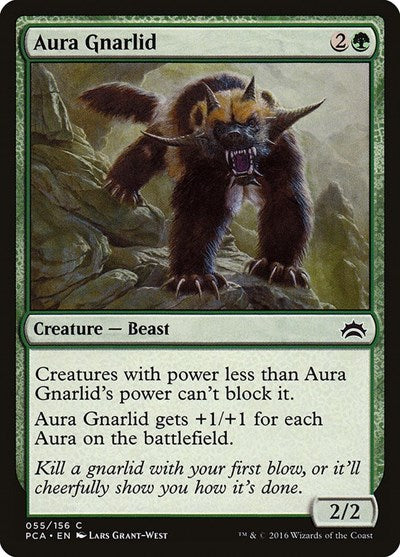 Aura Gnarlid (Planechase Anthology) Light Play