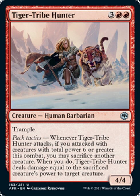 Tiger-Tribe Hunter (Adventures in the Forgotten Realms) Light Play