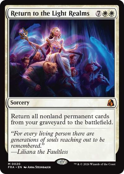 Return to the Light Realms (Reality Fracture) Light Play Foil