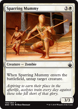 Sparring Mummy (Battlebond) Light Play