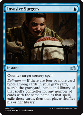 Invasive Surgery (Shadows Over Innistrad) Light Play