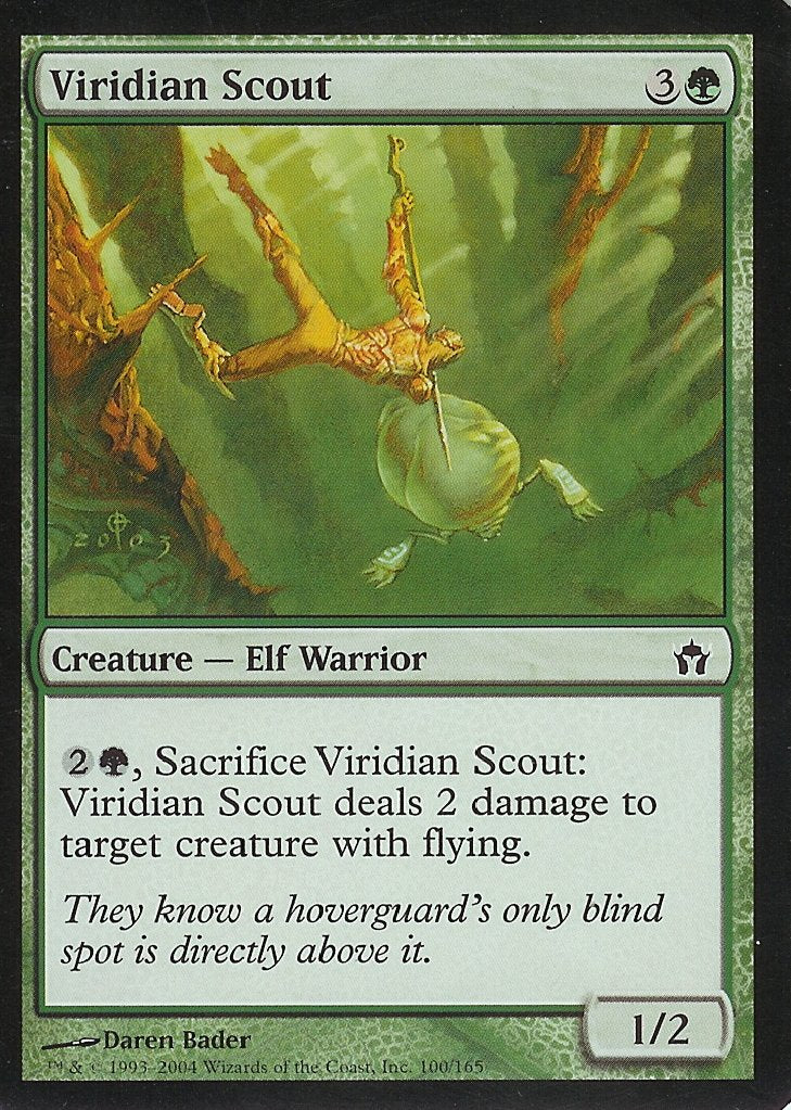 Viridian Scout (Fifth Dawn) Medium Play
