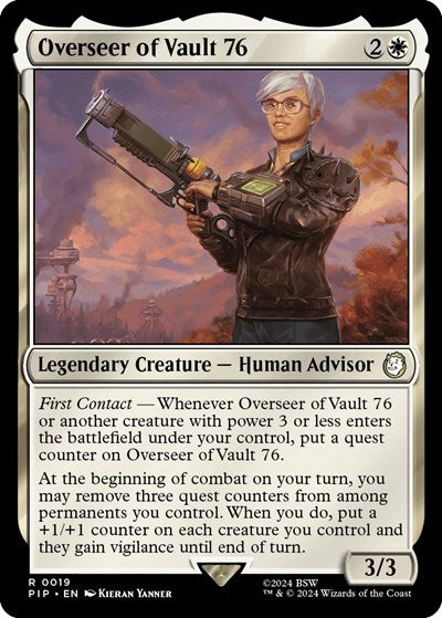 Overseer of Vault 76 (Universes Beyond: Fallout) Light Play