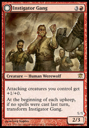 Instigator Gang (Wildblood Pack) (Innistrad) Light Play