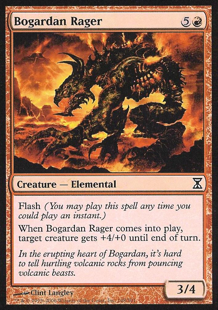 Bogardan Rager (Time Spiral) Light Play