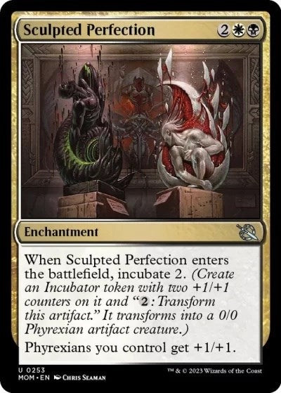 Sculpted Perfection (March of the Machine) Light Play