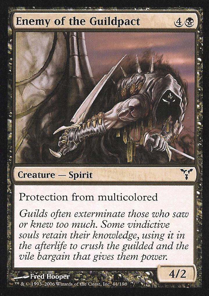 Enemy of the Guildpact (Dissension) Medium Play