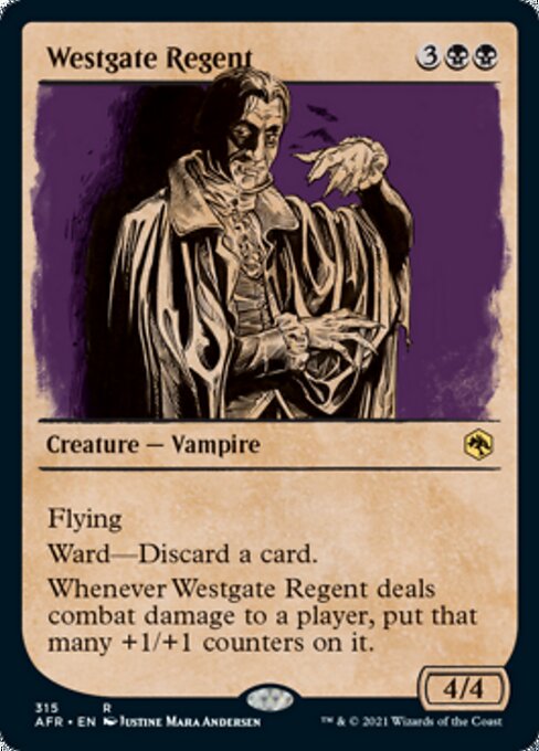 Westgate Regent (Showcase) (Adventures in the Forgotten Realms) Light Play