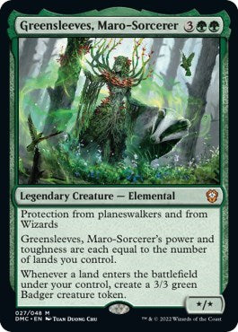 Greensleeves, Maro-Sorcerer (Commander: Dominaria United) Near Mint