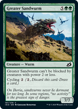 Greater Sandwurm (Ikoria: Lair of Behemoths) Light Play
