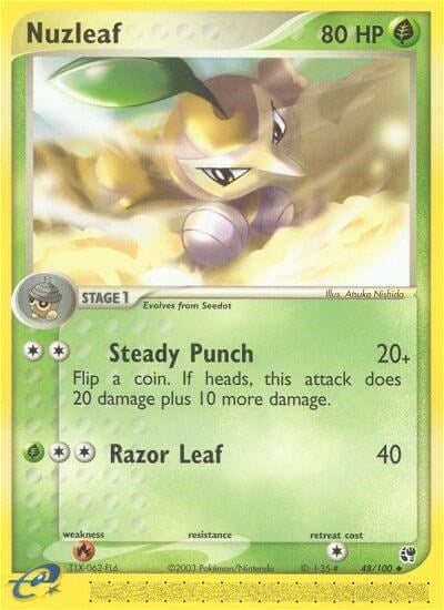 Nuzleaf - 48 (Sandstorm) Medium Play
