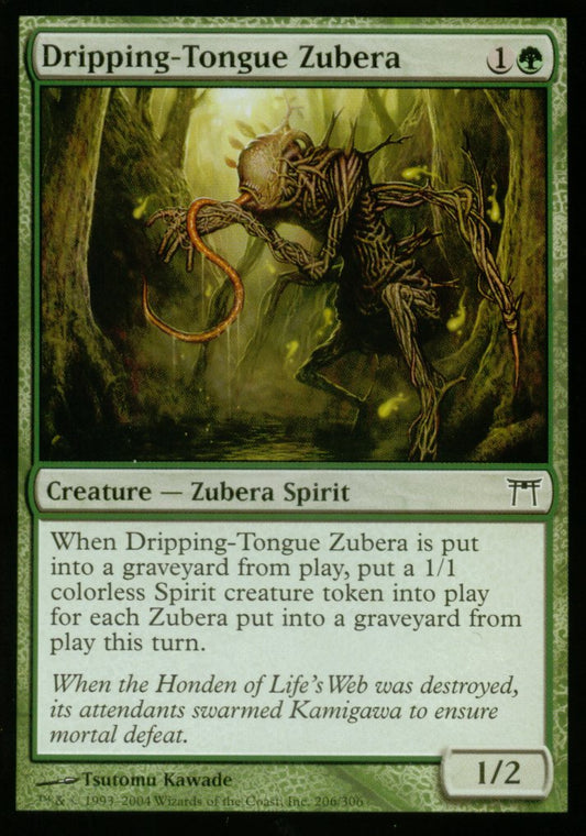 Dripping-Tongue Zubera (Champions of Kamigawa) Light Play