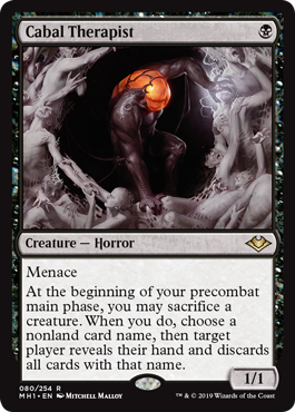 Cabal Therapist (Modern Horizons) Light Play