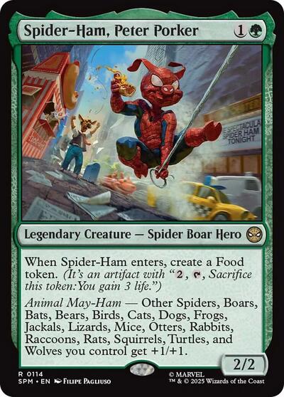 Spider-Ham, Peter Porker (Marvel's Spider-Man) Light Play
