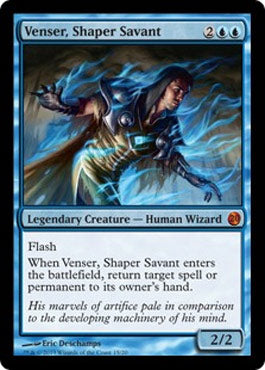 Venser, Shaper Savant (From the Vault: Twenty) Medium Play Foil