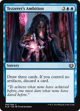 Tezzeret's Ambition (Kaladesh) Light Play