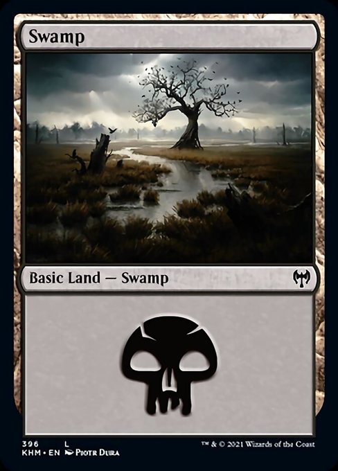 Swamp (Kaldheim) Light Play