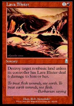 Lava Blister (Odyssey) Light Play