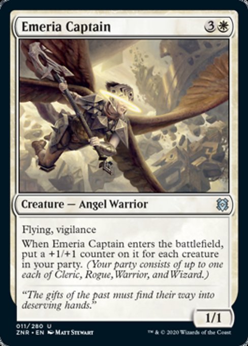 Emeria Captain (Zendikar Rising) Light Play