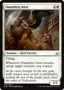 Dauntless Aven (Hour of Devastation) Light Play
