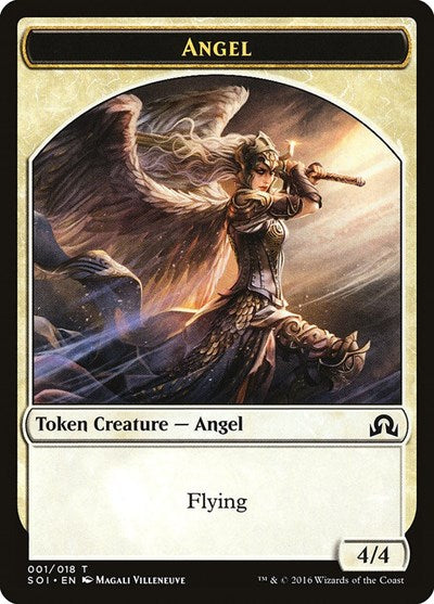 Angel Token (Shadows Over Innistrad) Light Play