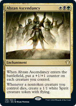 Abzan Ascendancy (Commander 2020 Ikoria) Heavy Play