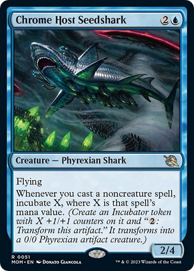 Chrome Host Seedshark (March of the Machine) Light Play