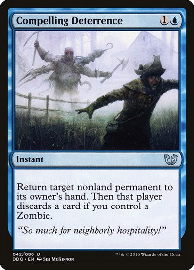 Compelling Deterrence (Duel Decks: Blessed vs Cursed) Light Play