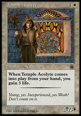 Temple Acolyte (Portal Second Age) Light Play