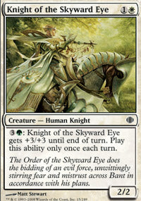 Knight of the Skyward Eye (Shards of Alara) Light Play