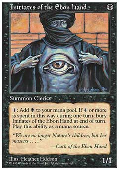Initiates of the Ebon Hand (5th Edition) Light Play