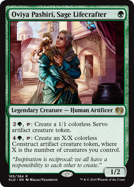 Oviya Pashiri, Sage Lifecrafter (Kaladesh) Light Play
