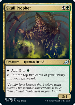 Skull Prophet (Ikoria: Lair of Behemoths) Light Play Foil