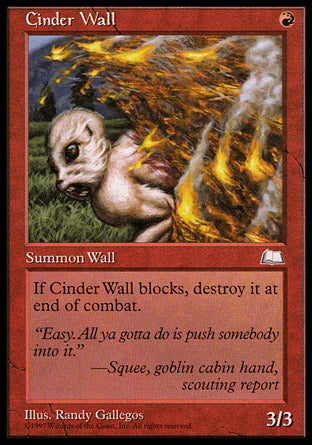 Cinder Wall (Weatherlight) Light Play