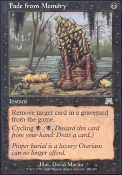 Fade from Memory (Onslaught) Light Play