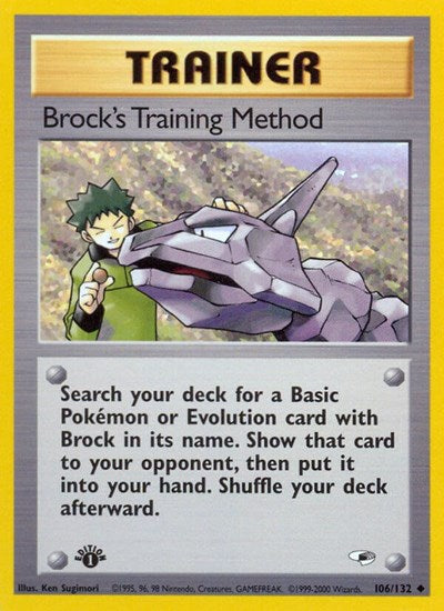 Brock's Training Method (Gym Heroes) Medium Play Unlimited