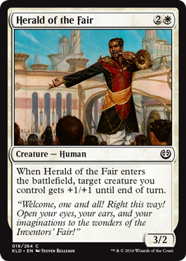 Herald of the Fair (Kaladesh) Light Play