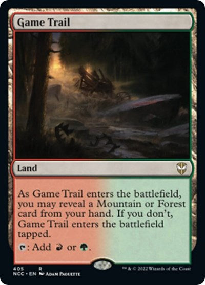 Game Trail (Commander: Streets of New Capenna) Light Play
