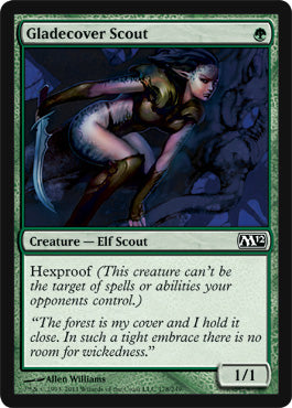 Gladecover Scout (Magic 2012 Core Set) Light Play