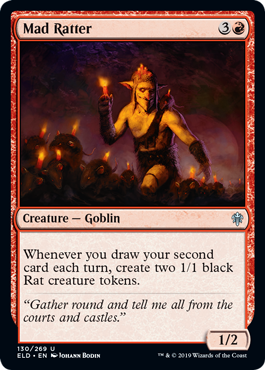 Mad Ratter (Throne of Eldraine) Light Play Foil