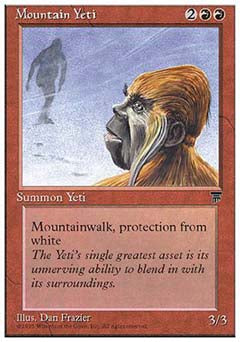 Mountain Yeti (Chronicles) Light Play