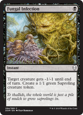 Fungal Infection (Dominaria) Light Play Foil