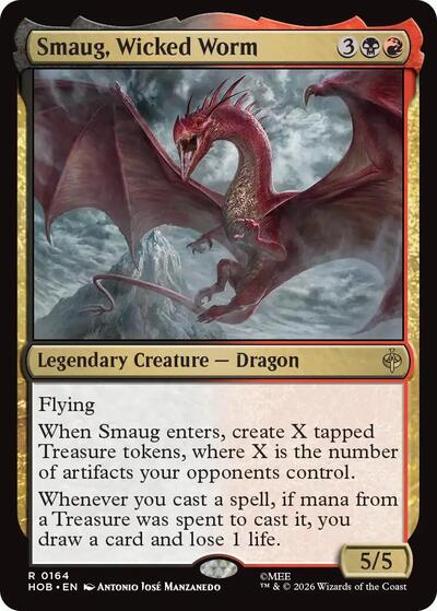 Smaug, Wicked Worm (The Hobbit) Light Play