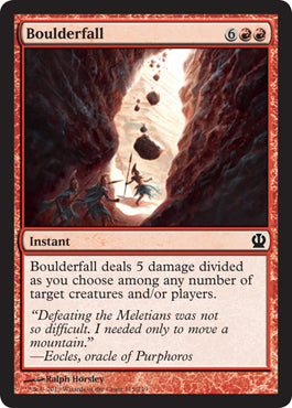 Boulderfall (Theros) Light Play